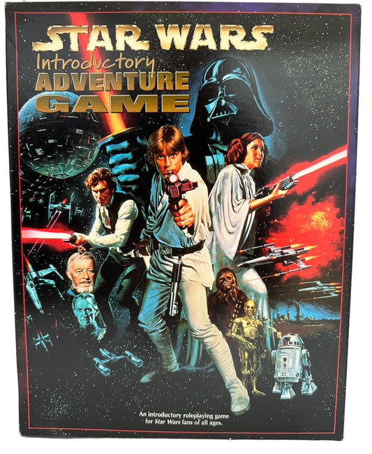 Vintage West End Games 1997 Star Wars Introductory Adventure Game - Former Shop Stock