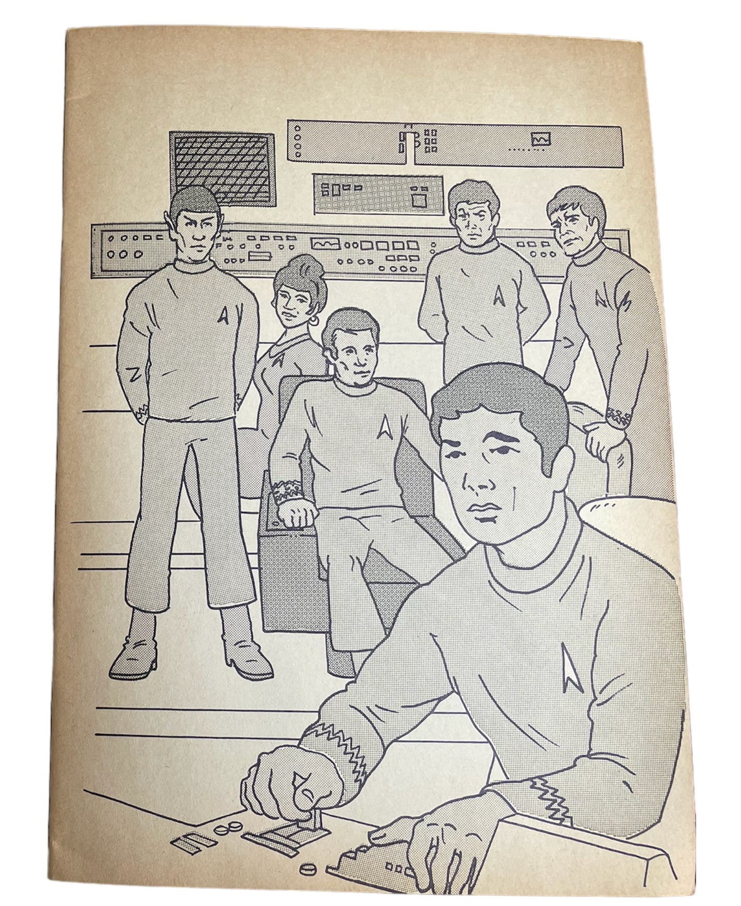 Vintage 1979 Star Trek The Original Series Magic Painting Paperback Book - Shop Stock Room Find