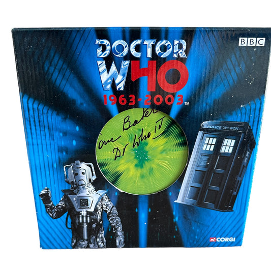 Vintage 2003 Corgi Doctor Dr Who 40th Anniversary 7 Piece Die-Cast Gift Set No. TY96203 - Autographed By Tom Baker - Complete With COA - Mint Condition