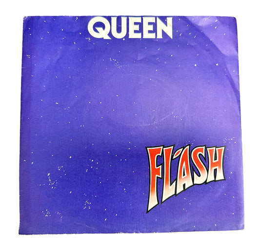 Vintage 1980 EMI Records Queen - Flash 7" Vinyl Record