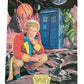 Vintage 1984 Dr Doctor Who 200 Piece Jigsaw Puzzle Featuring The sixth Dr Colin Baker Artwork Image Alien Planet - Factory Sealed Shop Stock Room Find