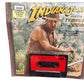 Vintage 1984 Indiana Jones And The Temple Of Doom 24 Page Read Along Book and Audio Cassette Tape Set - Factory Sealed Shop Stock Room Find