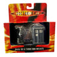 Vintage 2007 Doctor Dr Who Daleks Sec & T.A.R.D.I.S Mini Diecasts Twin Pack  Action Figure Set - Brand New Shop Stock Room Find