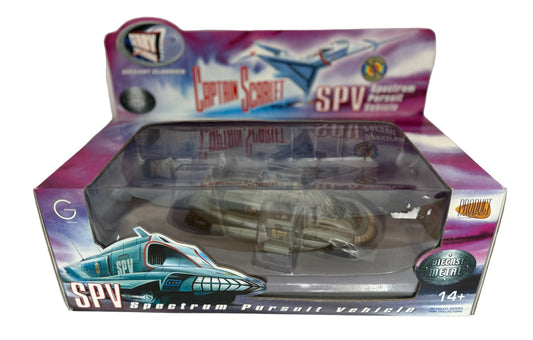 Vintage Product Enterprise  2005 Gerry Andersons Collectors Edition Captain Scarlet Spectrum Pursuit Vehicle SPV Die Cast Replica Model Vehicle - Brand New Shop Stock Room Find