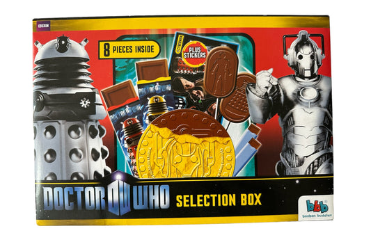 Vintage 2012 Doctor Dr Who Chocolate Selection Box With Stickers - Shop Stock Room Find