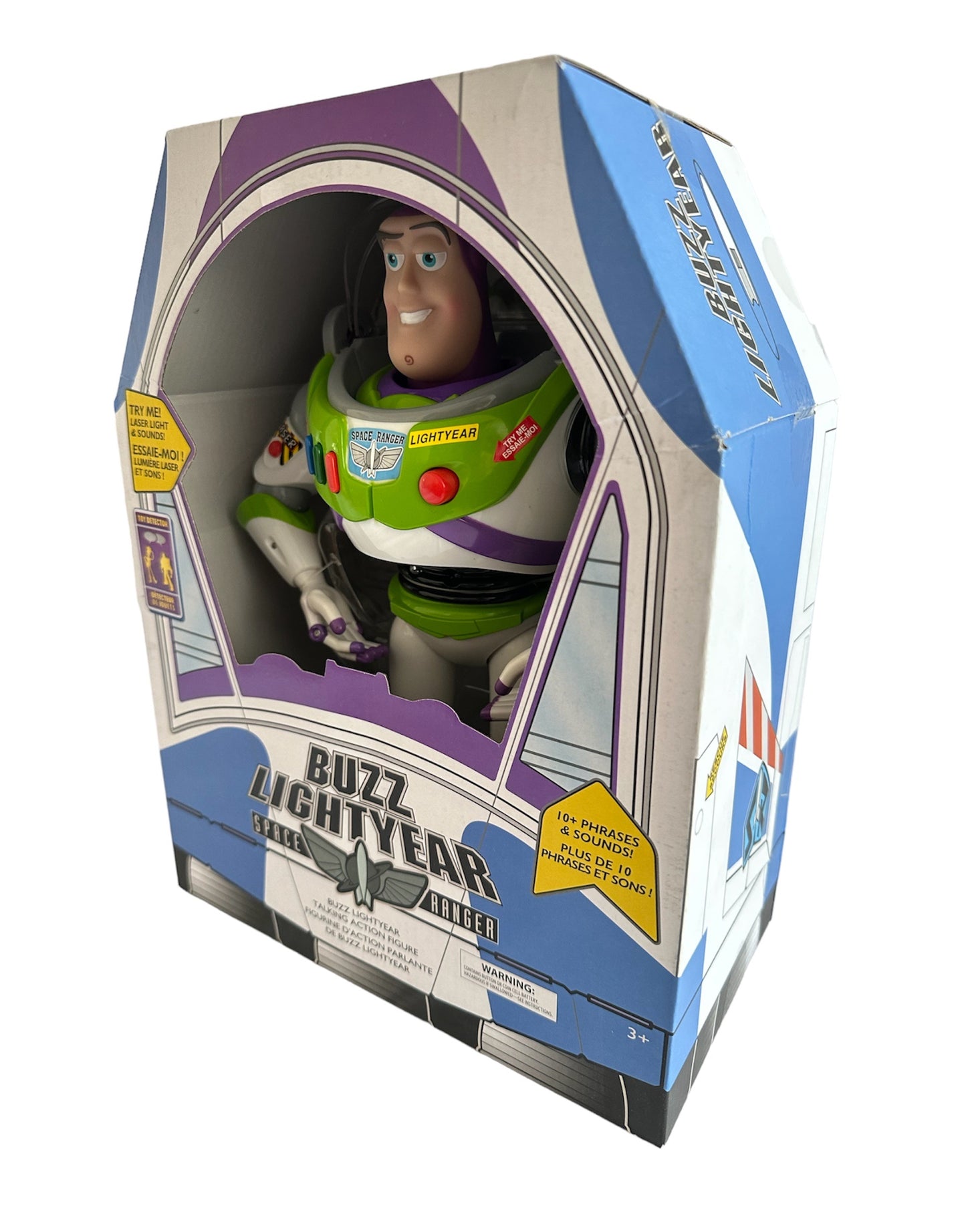 Disney's Electronic Buzz Lightyear Space Ranger 12" Talking Action Figure - Brand New Factory Sealed Shop Stock Room Find