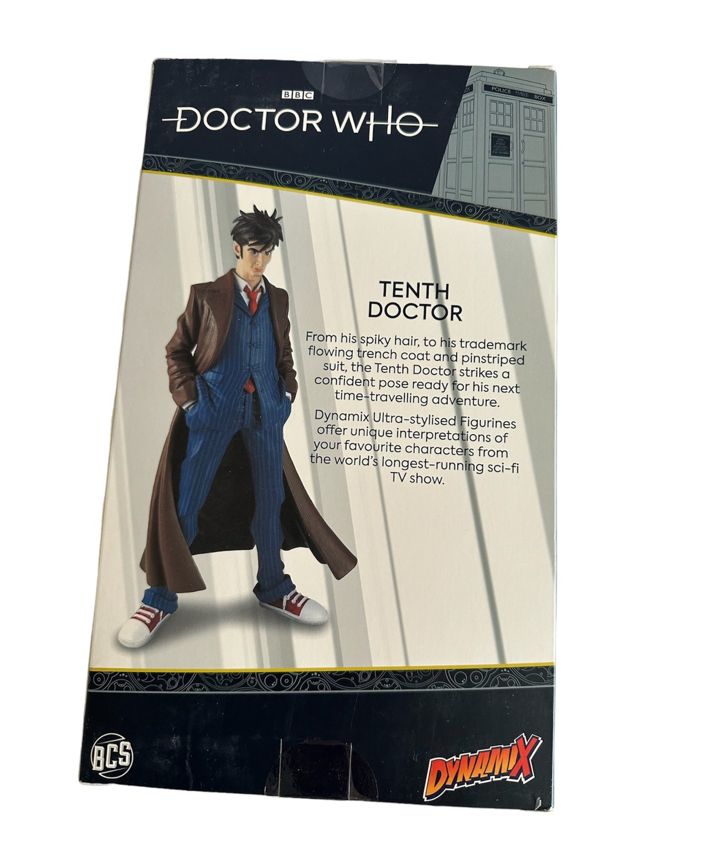2018 BCS BBC Doctor Who Tenth Doctor Dynamix Collectors Vinyl Action Figure Figurine - Brand New Factory Sealed Shop Stock Room Find