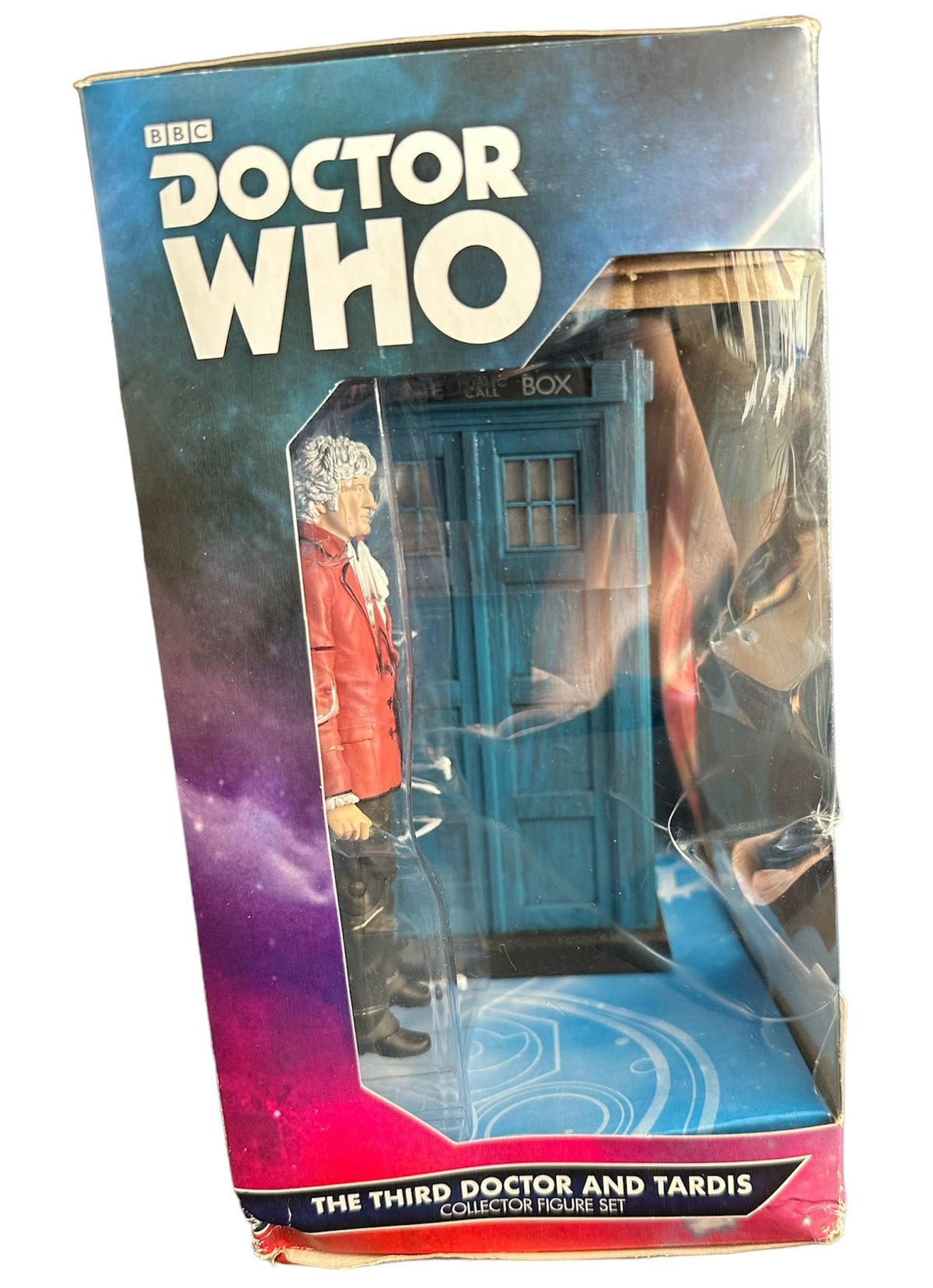 Vintage 2010 Dr Who The Third Doctor and Tardis Collector Action Figur ...