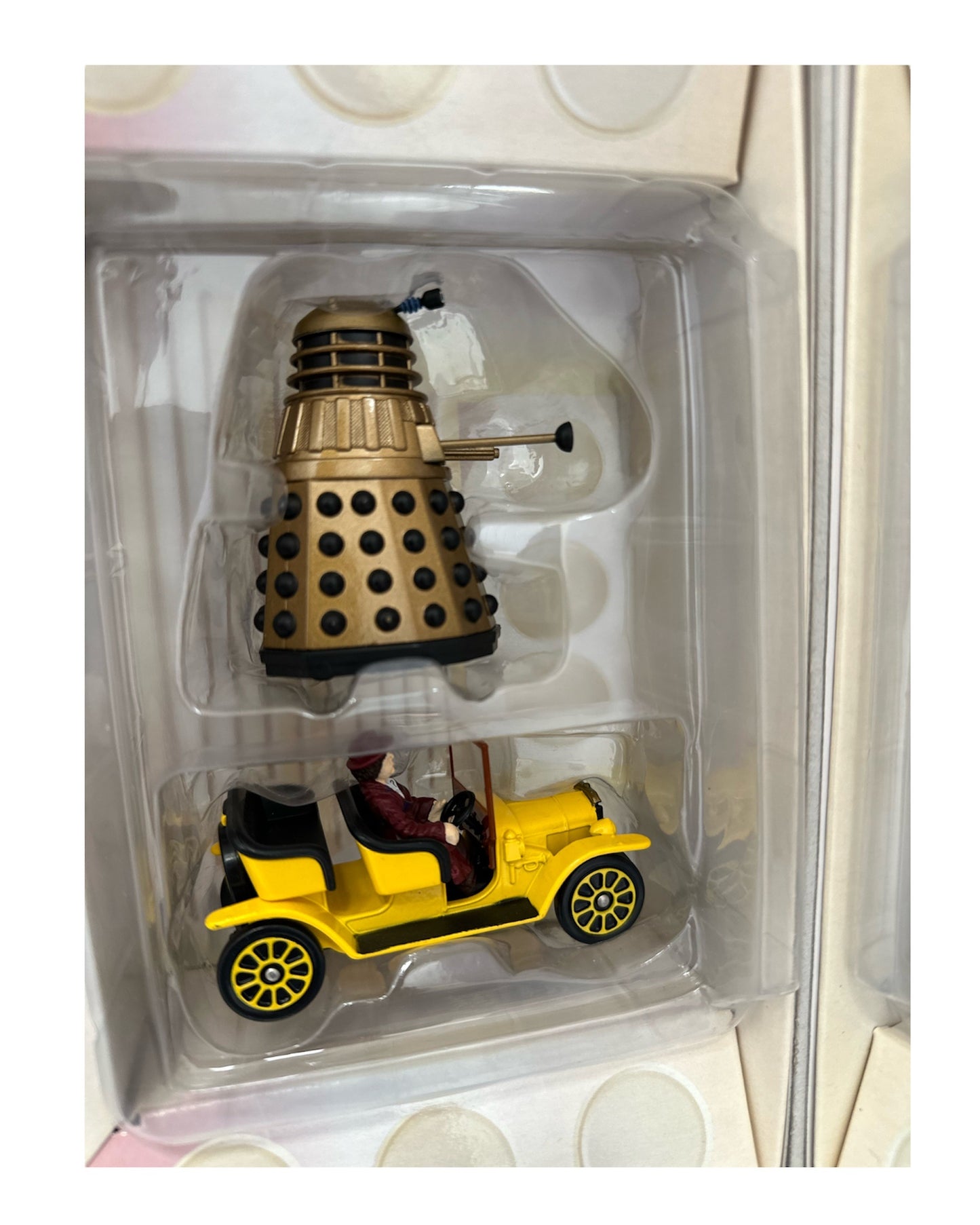 Vintage Corgi 2003 Doctor Dr Who - Bessie, Gold Dalek, K9, Davros & The Cyberman Five Piece Tardis Collectors Diecast Figures Box Set - Limited Edition Shop Stock Room Find