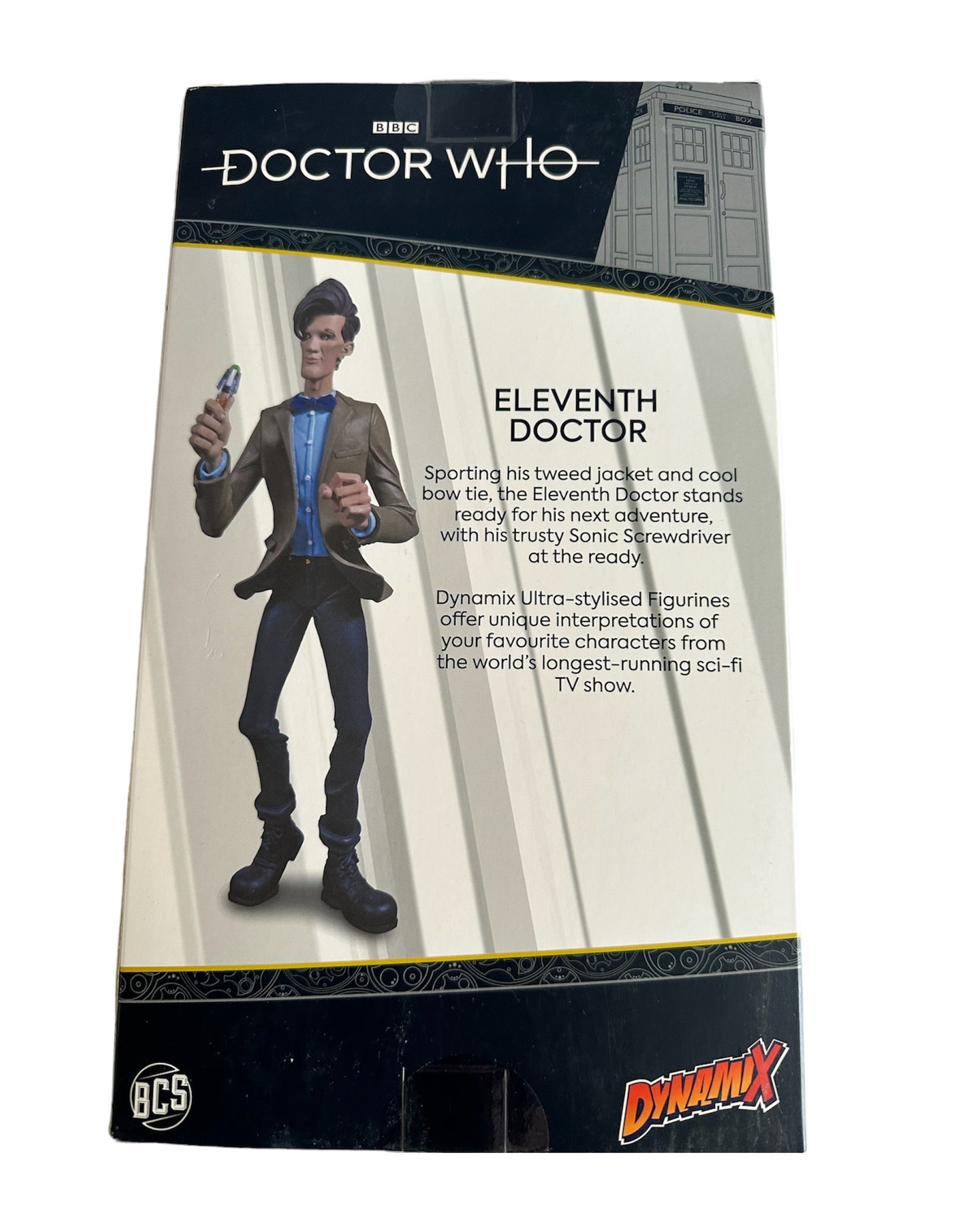 2021 BCS BBC Doctor Who Eleventh Doctor Dynamix Collectors Vinyl Action Figure Figurine - Brand New Factory Sealed Shop Stock Room Find