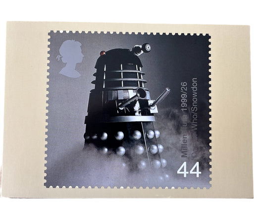 Vintage 1999 Entertainers Tale Dr Who The Dalek Millennium Limited Edition Post Card - Brand New Shop Stock Room Find