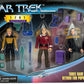 Vintage Playmates 1998 Star Trek 1701 Collector Series Action Figure Set - Includes Yar from Yesterdays Enterprise, Picard from Tapestry & Barclay from Projections - Brand New Factory Sealed Shop Stock Room Find