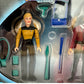Vintage Playmates 1998 Star Trek 1701 Collector Series Action Figure Set - Includes Yar from Yesterdays Enterprise, Picard from Tapestry & Barclay from Projections - Brand New Factory Sealed Shop Stock Room Find