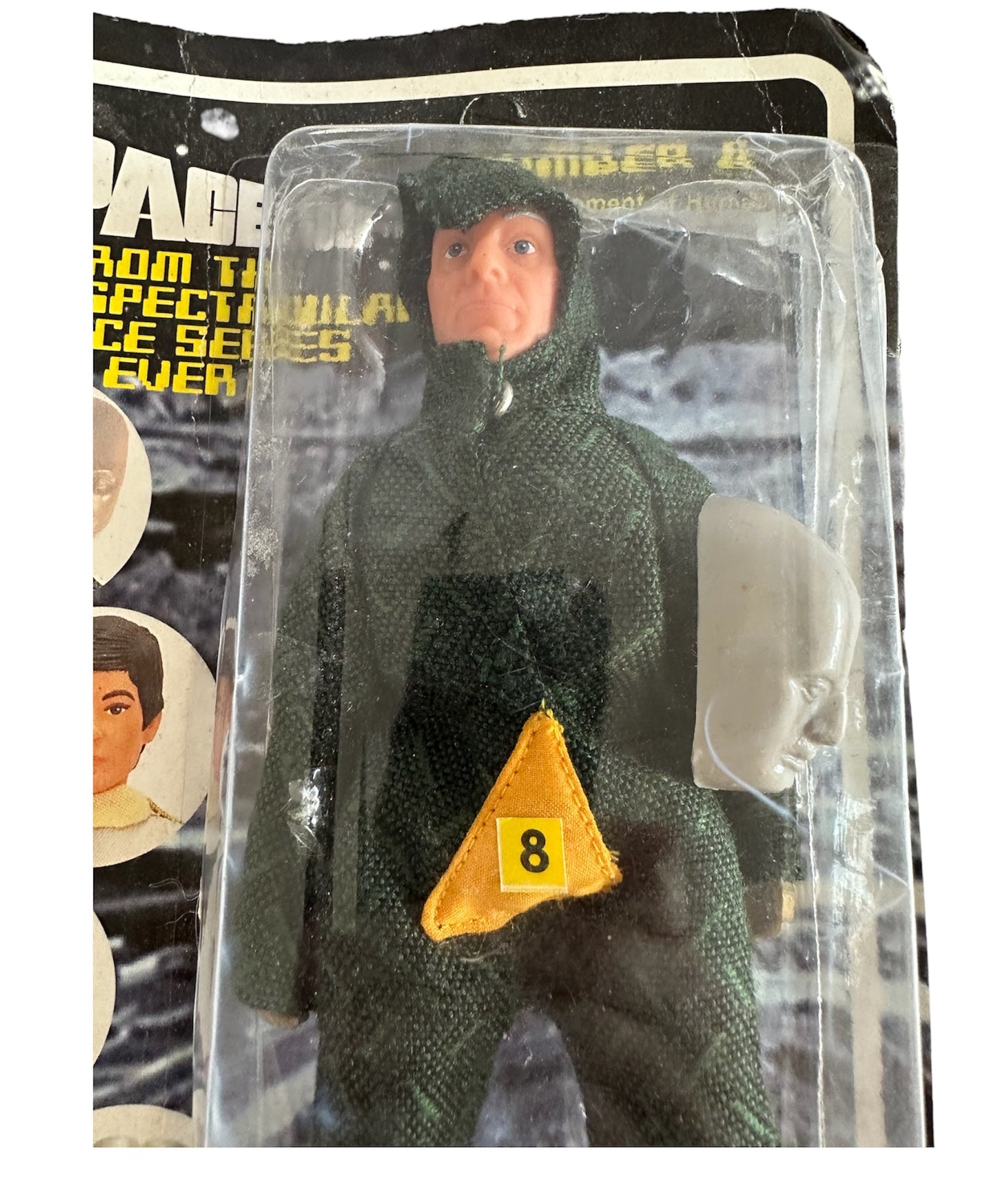 Vintage 2005 Gerry Andersons Space 1999 Number 8 Action Figure - Sealed On Card - Shop Stock Room Find