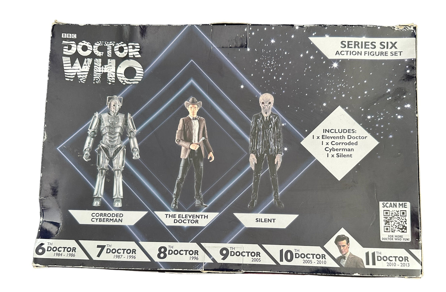 Dr Doctor Who Eleventh Doctor Series Six Action Figure set - Brand New Factory Sealed Shop Stock Room Find