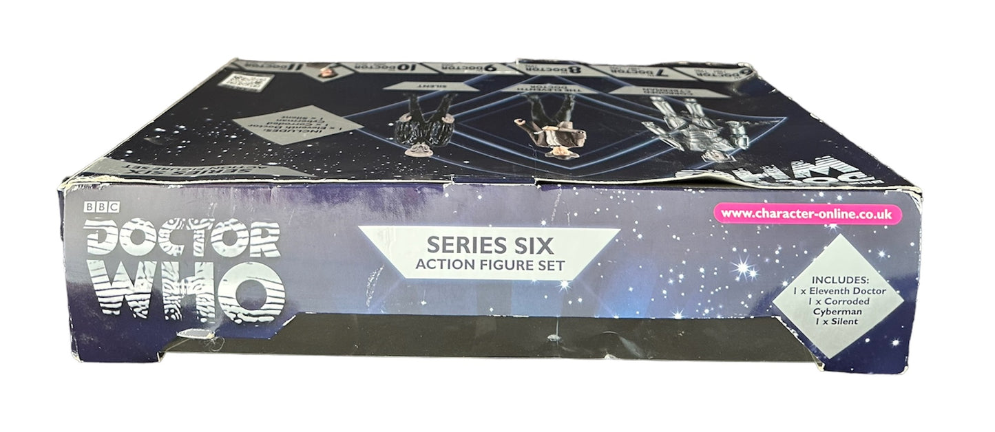 Dr Doctor Who Eleventh Doctor Series Six Action Figure set - Brand New Factory Sealed Shop Stock Room Find