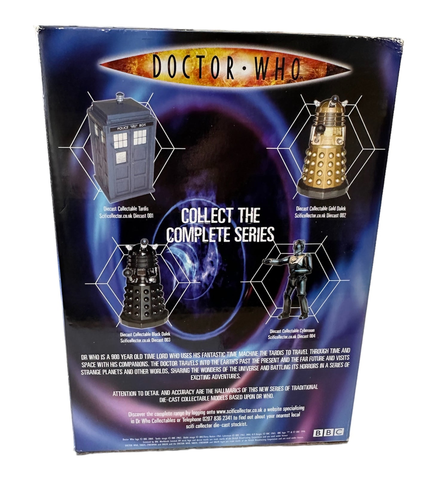 Vintage 2006 Doctor Dr Who - Diecast Collectable Tardis - Brand New Factory Sealed Shop Stock Room Find