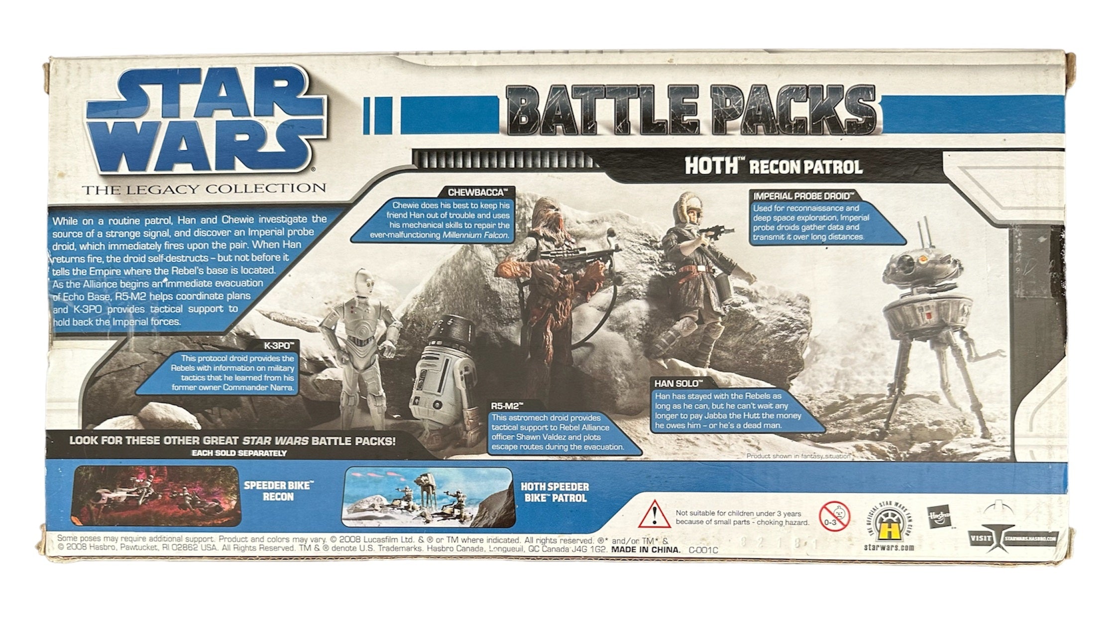 Vintage Star Wars 2008 The Legacy Collection - Battle Packs - Hoth