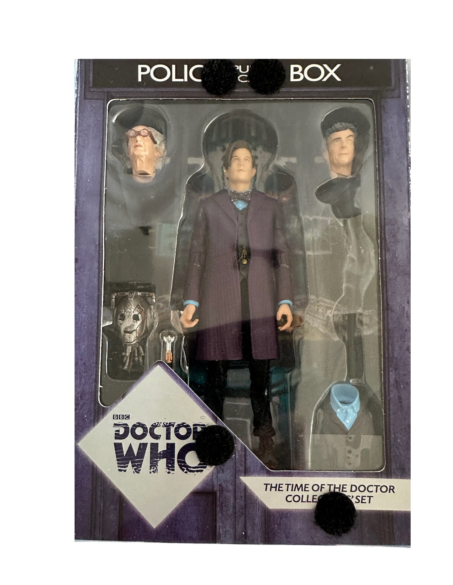 Vintage 2013 Character Doctor Dr Who The Time Of The Doctor Action Figure Collectors Set - Brand New Shop Stock Room Find