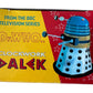Vintage 2002 Doctor Dr Who Product Enterprise Clockwork Dalek Black Dome & Silver Body With Black Spheres -  Brand New Shop Stock Room Find