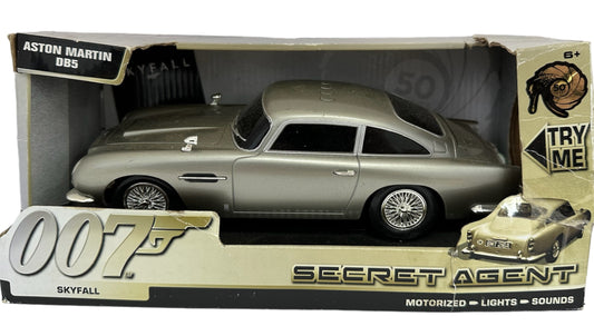 Vintage Toy State 2012 James Bond 007 50th Anniversary - Skyfall Electronic Aston Martin DB5 Motorized With Lights & Sounds - Shop Stock Room Find.