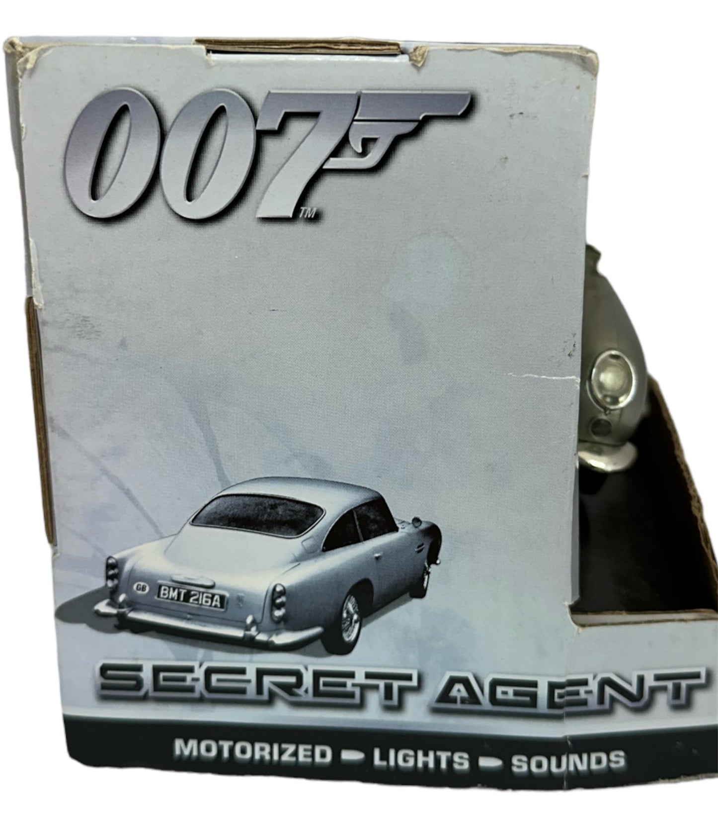 Vintage Toy State 2012 James Bond 007 50th Anniversary - Skyfall Electronic Aston Martin DB5 Motorized With Lights & Sounds - Shop Stock Room Find.