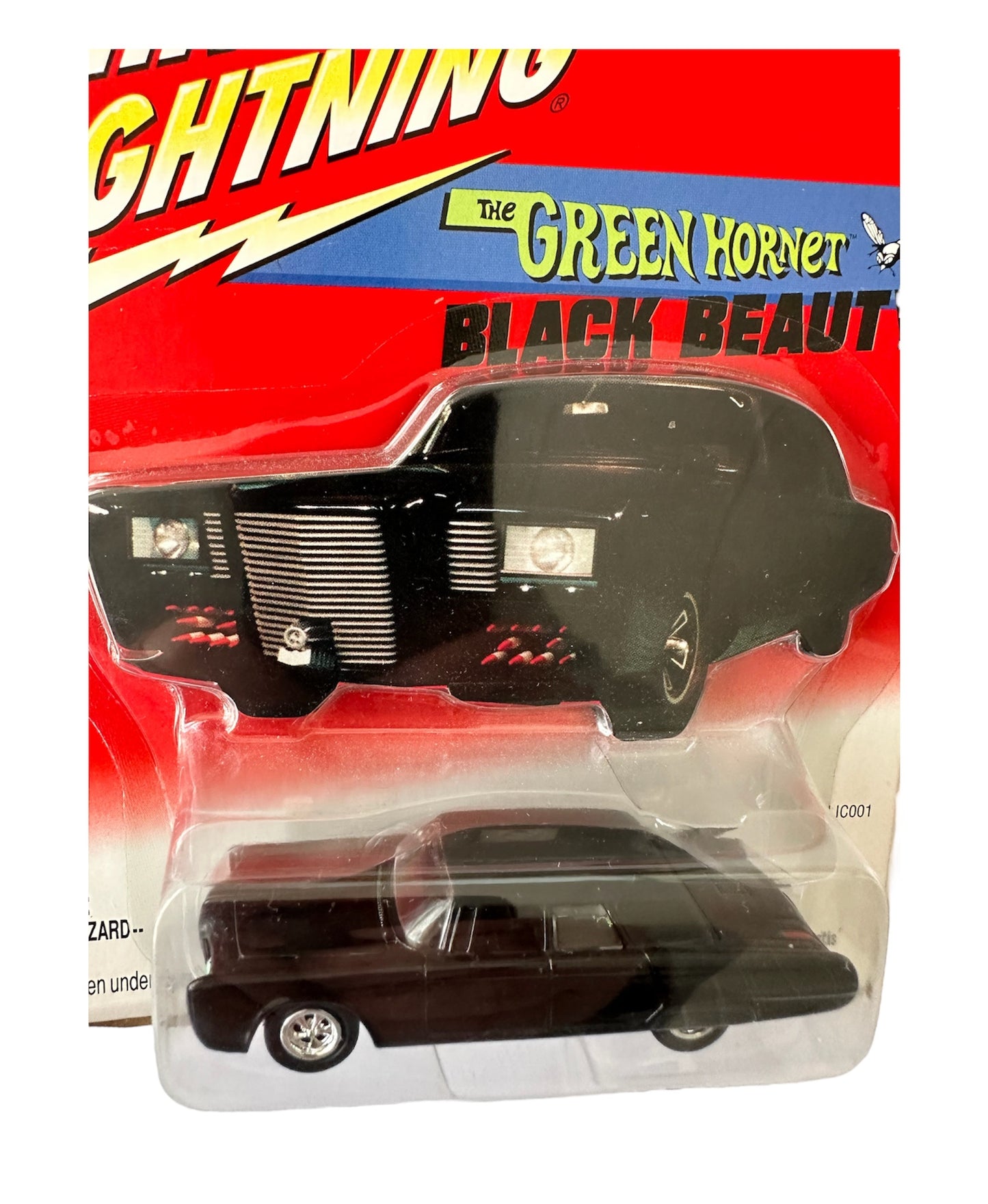 Vintage Johnny Lightning 2001 Hollywood On Wheels Collection - Limited Edition The Green Hornets Vette The Black Beauty Die Cast Model Vehicle - Brand New Factory Sealed Shop Stock Room Find.