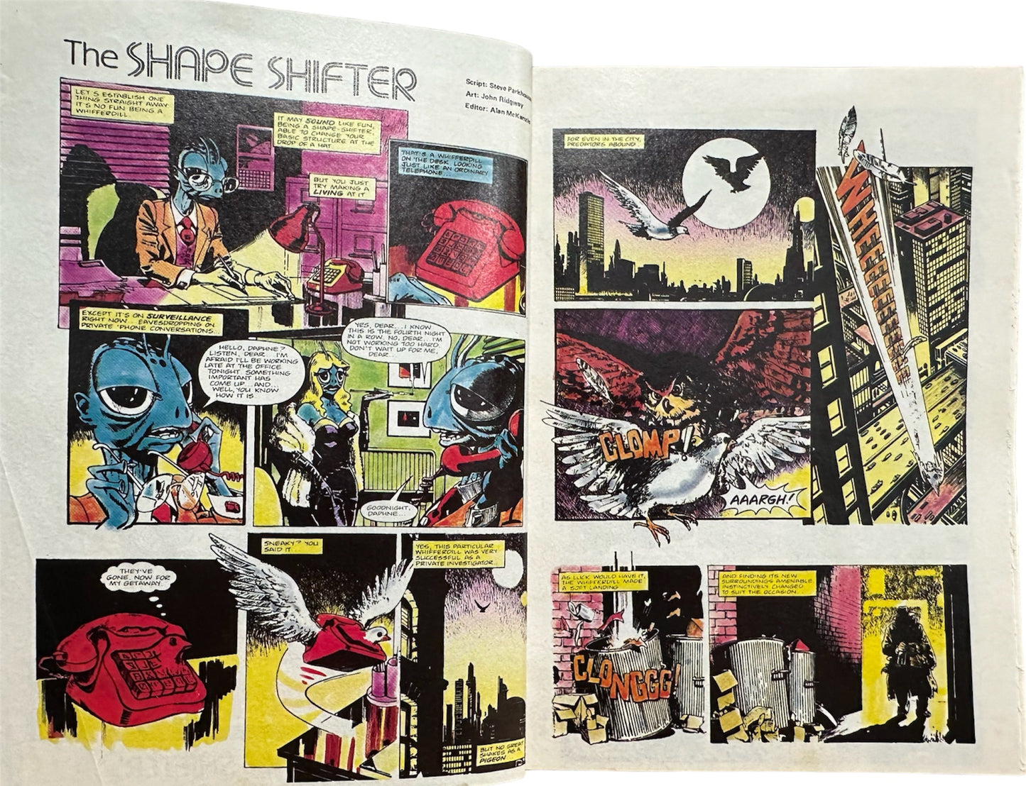 Vintage 1986 Doctor Dr Who Marvels Adventure Comic From Golden Wonder Number 5 - The Shape Shifter - Former Shop Stock