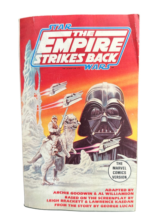 Vintage 1980 Star Wars The Empire Strikes Back Stan Lee Presents The Marvel Comics Illustrated Version Paperback Book