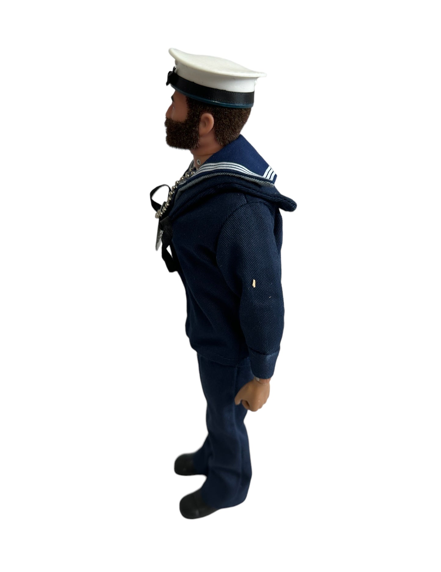 Vintage 2006 Action Man 40th Anniversary - Sailor With Gripping Hands -12 Inch Action Figure With Realistic Brown Hair And Beard - In The Original Box - Shop Stock Room Find