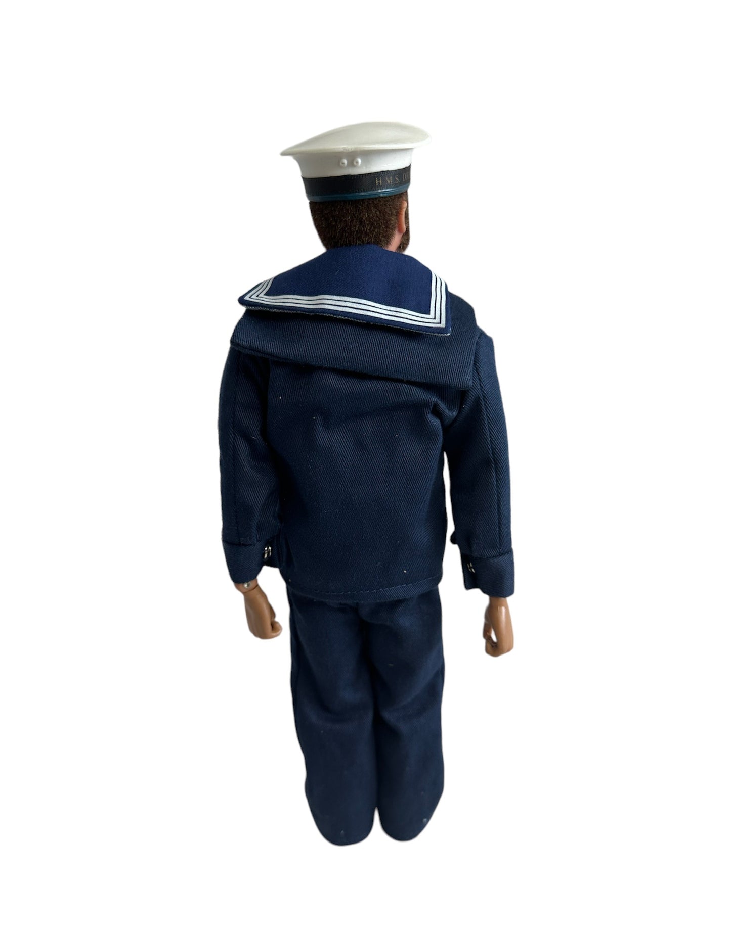 Vintage 2006 Action Man 40th Anniversary - Sailor With Gripping Hands -12 Inch Action Figure With Realistic Brown Hair And Beard - In The Original Box - Shop Stock Room Find