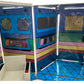 Vintage Diamonds 2007 Star Trek The Original Series USS Enterprise Bridge Action Playset Mego Recreation - Former Shop Counter Display Set