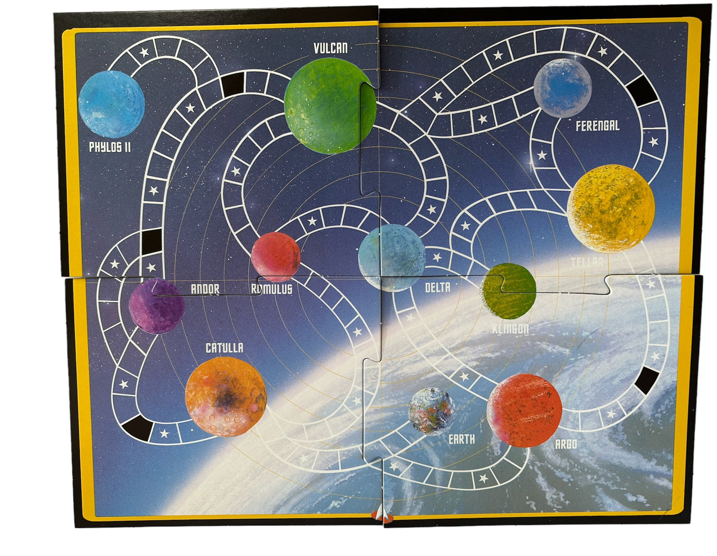 Vintage Star Trek The Original Series The Final Frontier Board Game BMI 1992