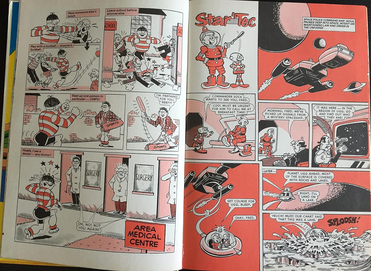 Vintage 1988 DC Thompson The Dandy Book Annual 1989 - Ex Shop Stock