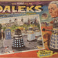 Vintage 1965 Dr Doctor Who And The Daleks Wooden Stand-Up Jigsaw Puzzle - Surrounded Complete And In The Original Box