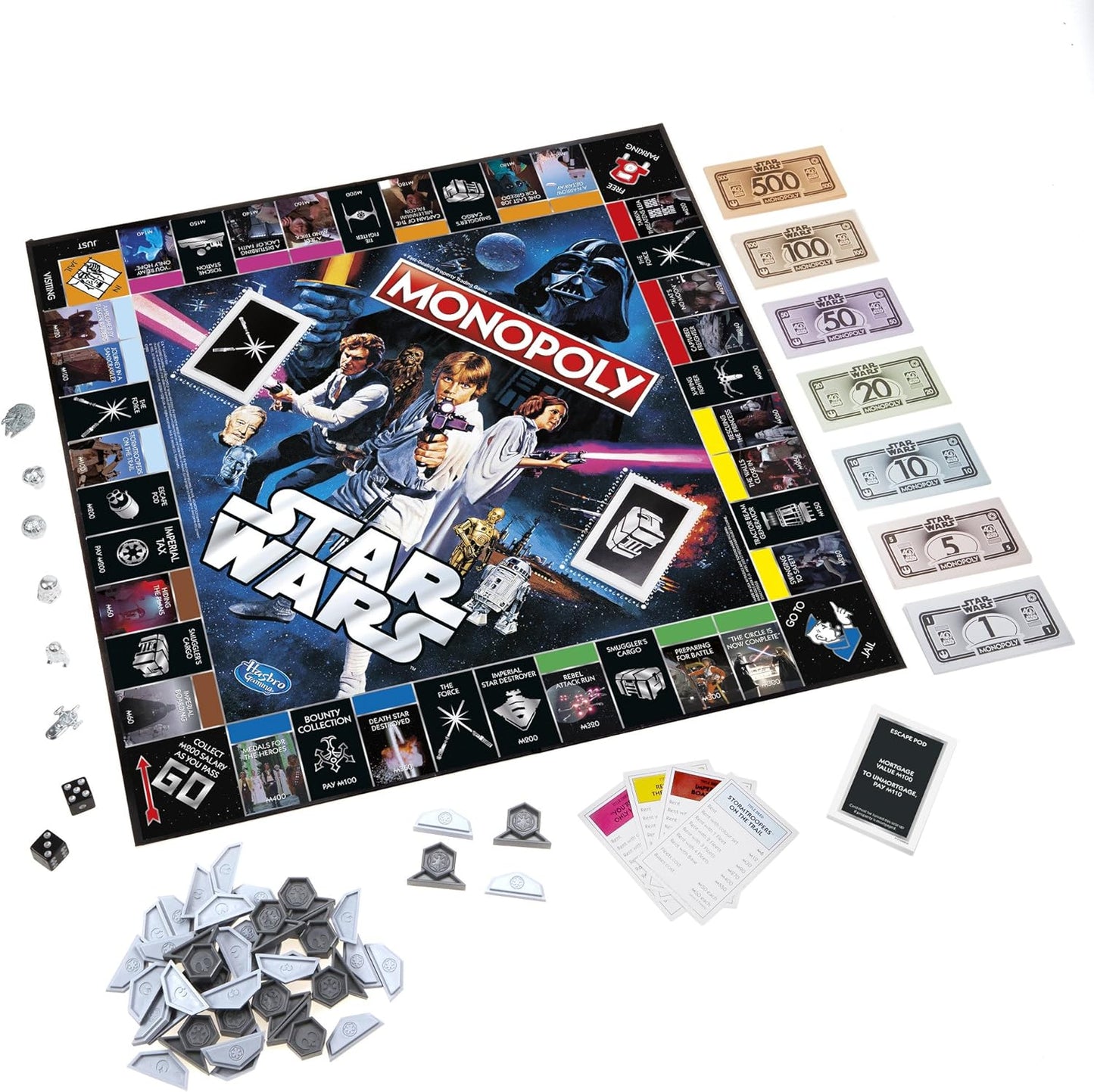 Star Wars Monopoly 2017 40th Anniversary Limited Special Collectors Edition Property Real Estate Trading Board Game - Former Shop Counter Display Item