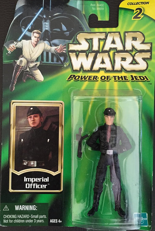 Vintage Star Wars The Power Of The Jedi Imperial Officer Action Figure With Blaster - Shop Stock Room Find