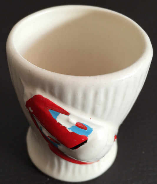 Vintage Gerry Andersons 1962 Keele St Pottery Co Ltd A P Films Supercar Egg Cup - Shop Stock Room Find