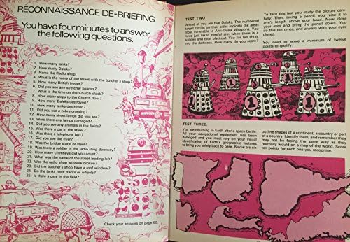 Vintage Terry Nations The Dalek Annual 1976. Unsold Former Shop Stock