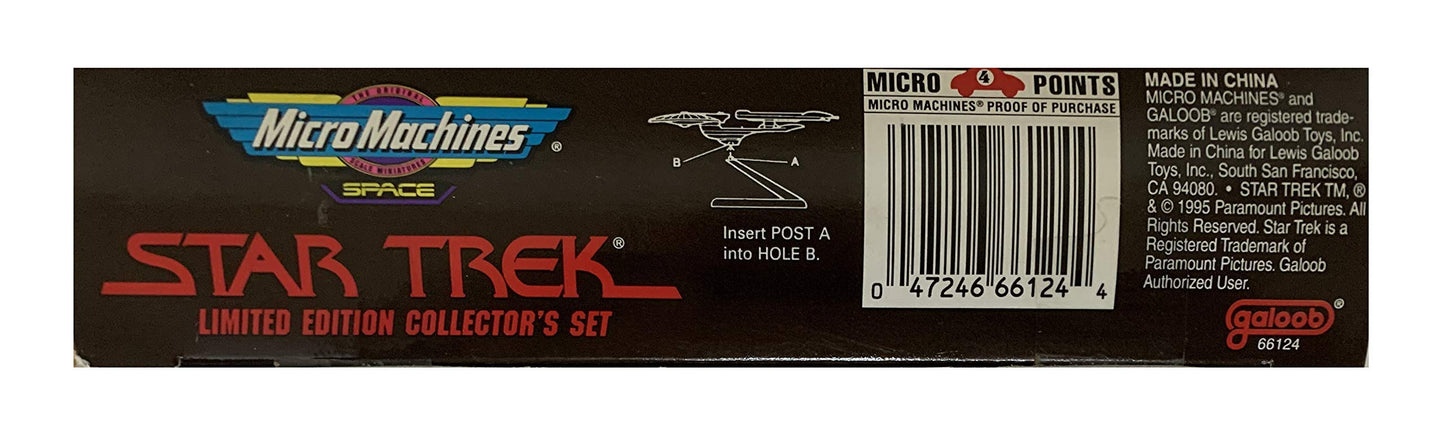 Vintage 1995 Star Trek Micro Machines Bronze Limited Edition Collectors Set The Enterprise Edition - Brand New Factory Sealed Shop Stock Room Find