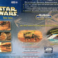 Vintage 2002 Star Wars Micro Machines Action Fleet Solar Sailer with Display Stand - Shop Stock Room Find