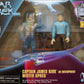 Vintage Playmates 1999 Star Trek Starfleet Command International Edition Captain James T Kirk In Spacesuit In Interspace And Mister Spock Action Figures from The Tholian Web - Brand New Factory Sealed Shop Stock Room Find