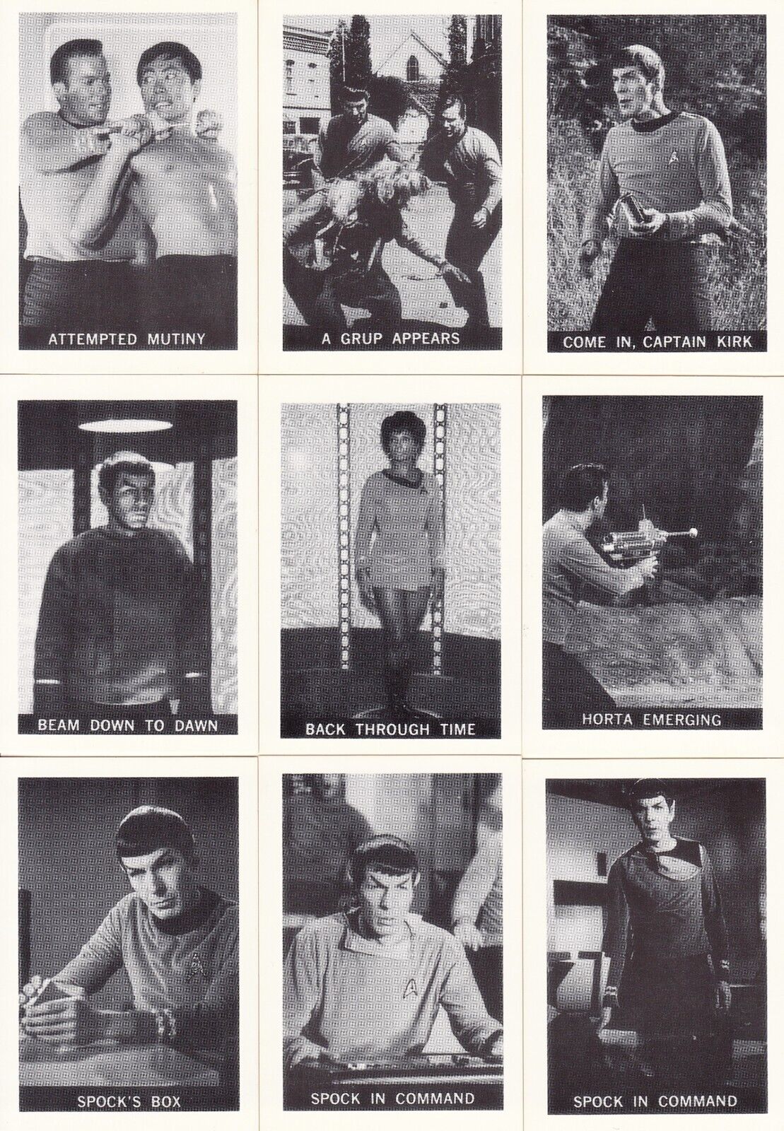Vintage Desilu Leaf 1982 Reprint Of The 1967 Star Trek The Original Series Collector Cards 72 Card Base Set Sealed In Pack - Former Shop Stock