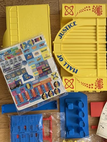 Super Powers Collection Vintage Kenner Original Hall Of Justice Playset - Headquarters Of The Justice League Shop Stock Room Find