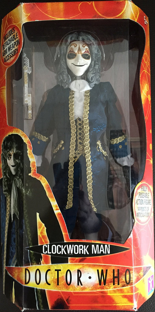 Vintage Characters 2007 Doctor Dr Who 12 Inch Clockwork Man Highly Detailed Action Figure - Brand New Factory Sealed Shop Stock Room Find