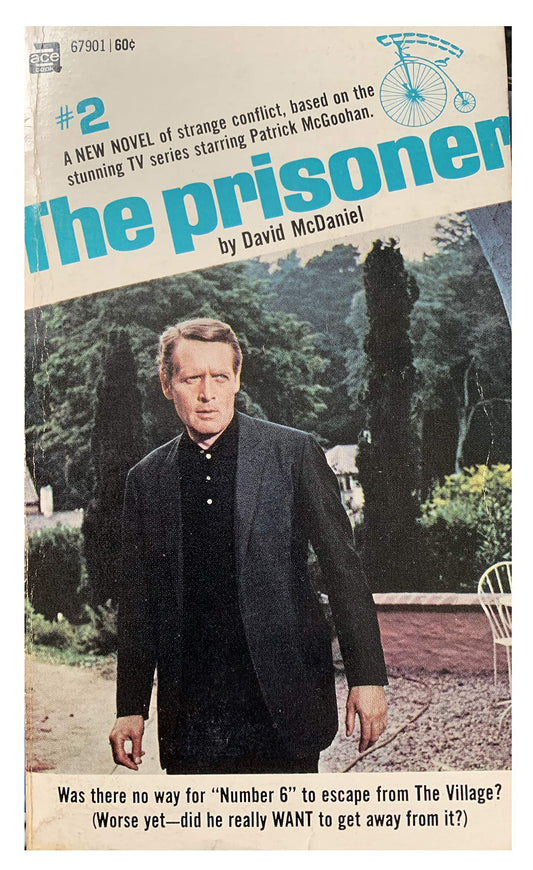 Vintage The Prisoner # 2 Number 2 Ace Books Paperback Novel First Impression 1969 By David McDaniel