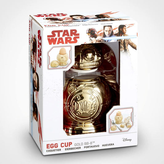 Funko 2017 - Star Wars The Last Jedi - BB-8 Gold Egg Cup - Brand New Factory Sealed Shop Stock Room Find