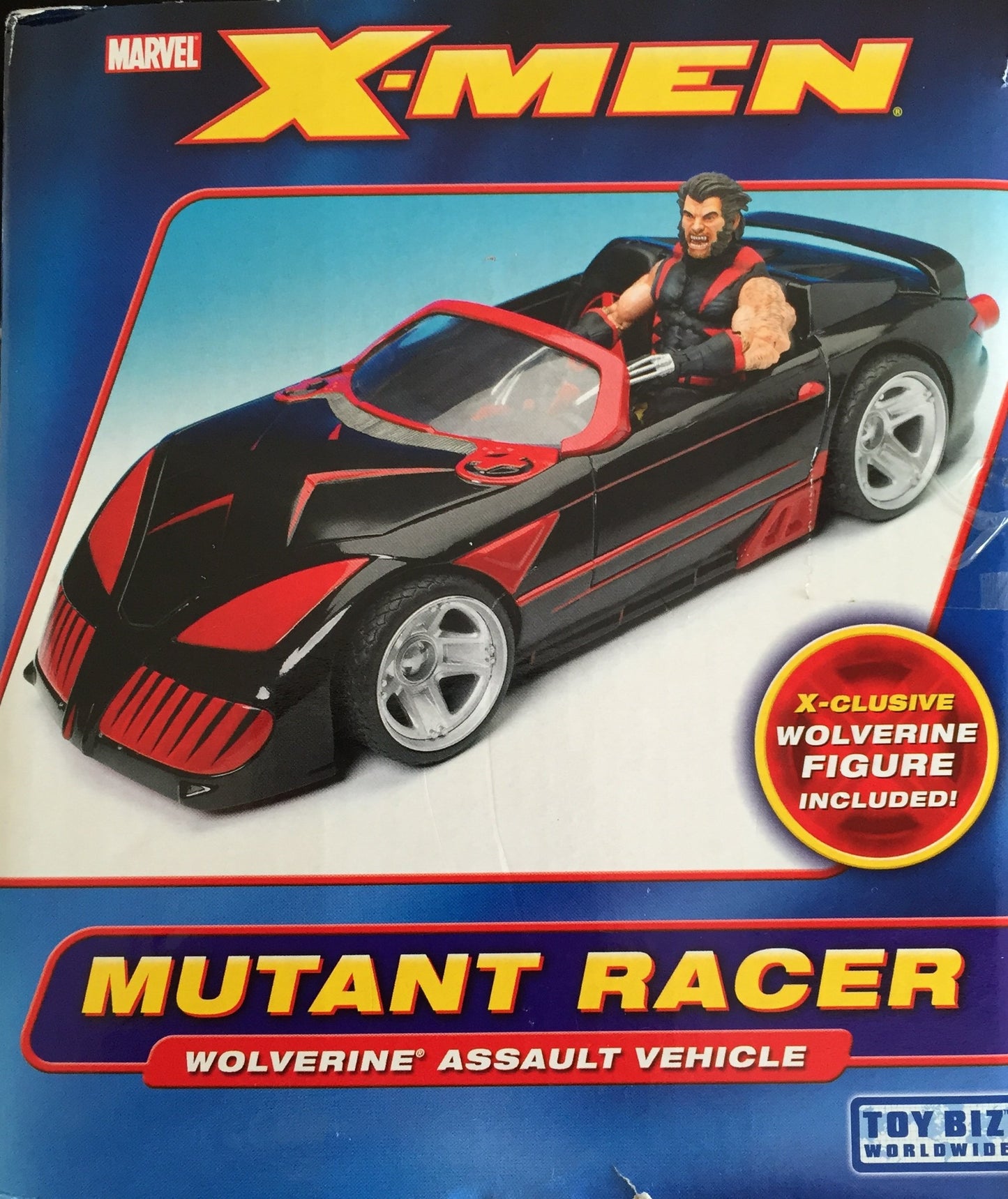 Vintage Toy Biz 2005 Marvel The X-Men Mutant Racer Wolverine Assault Vehicle Brand New Factory Sealed Shop Stock Room Find