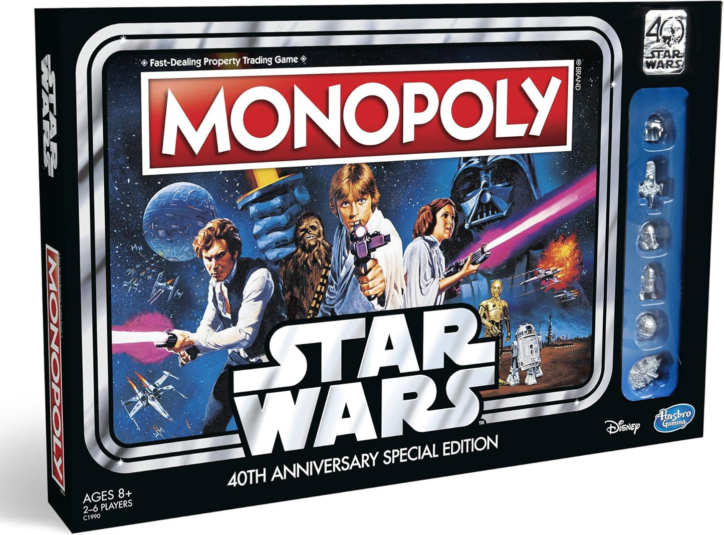 Star Wars Monopoly 2017 40th Anniversary Limited Special Collectors Edition Property Real Estate Trading Board Game - Former Shop Counter Display Item