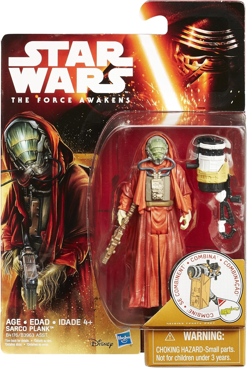 Star Wars The Force Awakens 3.75-Inch Figure Desert Mission Sarco Plank